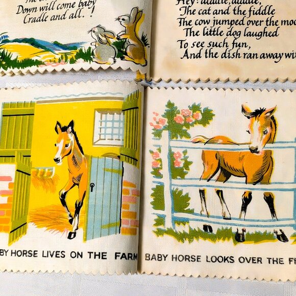 BABY BOOKS BOY BLUE BOOK AND BABY HORSE CLOTH BOOK LOT KIDS CHILDREN VINTAGE - Picture 5 of 14
